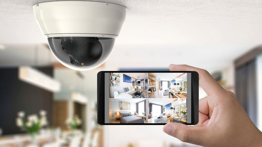 Home Security Camera | Featured Image for the Essential and Simple Home Security Tips Blog from by U Blinds Australia