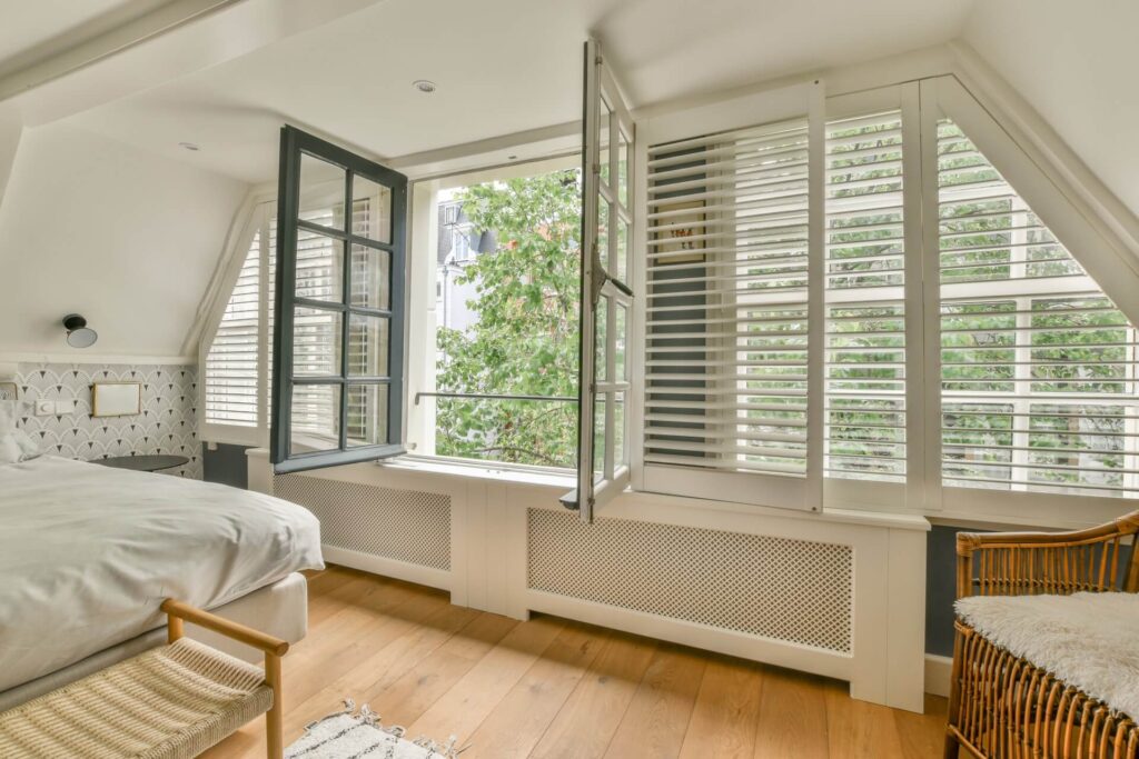 Bedroom window shutters | Featured Image for the Blinds Northern Beaches Sydney page from U Blinds Australia.