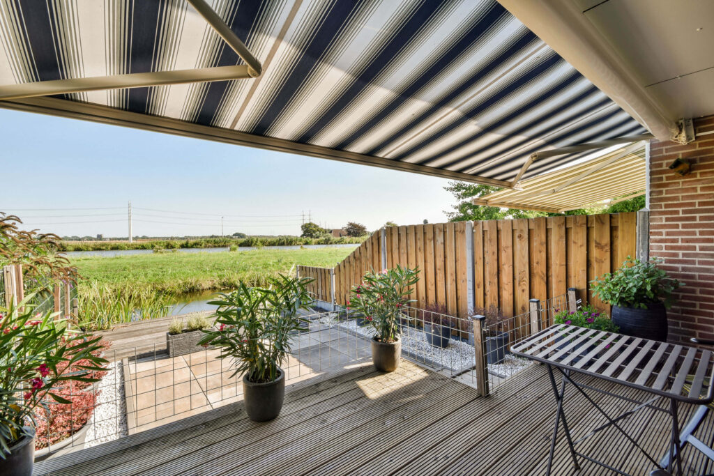 outdoor patio with awning | Featured Image for the Blinds Northern Beaches Sydney page from U Blinds Australia.