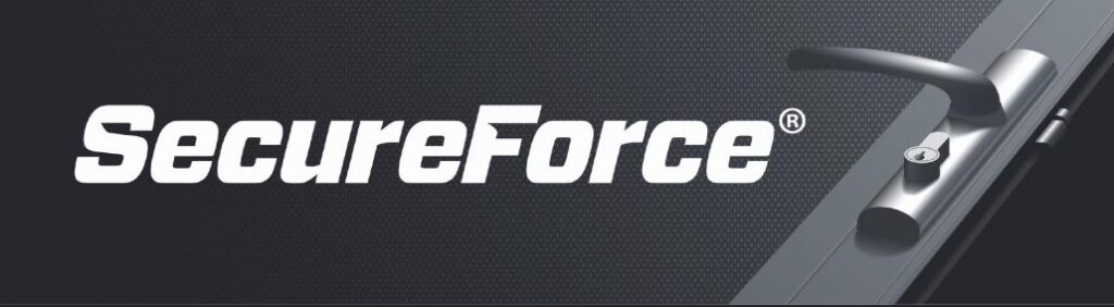 Logo image for SecureForce | Featured image for the Security Doors page by U Blinds Australia.